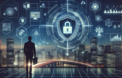 Assessing Business Impact Analysis for Cyber Resilience - A digital lock symbolizing cyber security measures