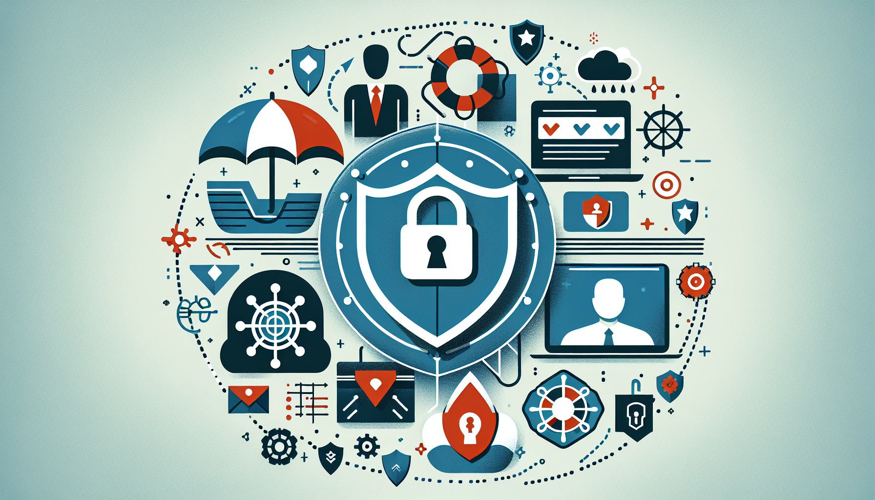 Integrating Cybersecurity in Disaster Recovery Strategies - A visual guide to resilient business planning