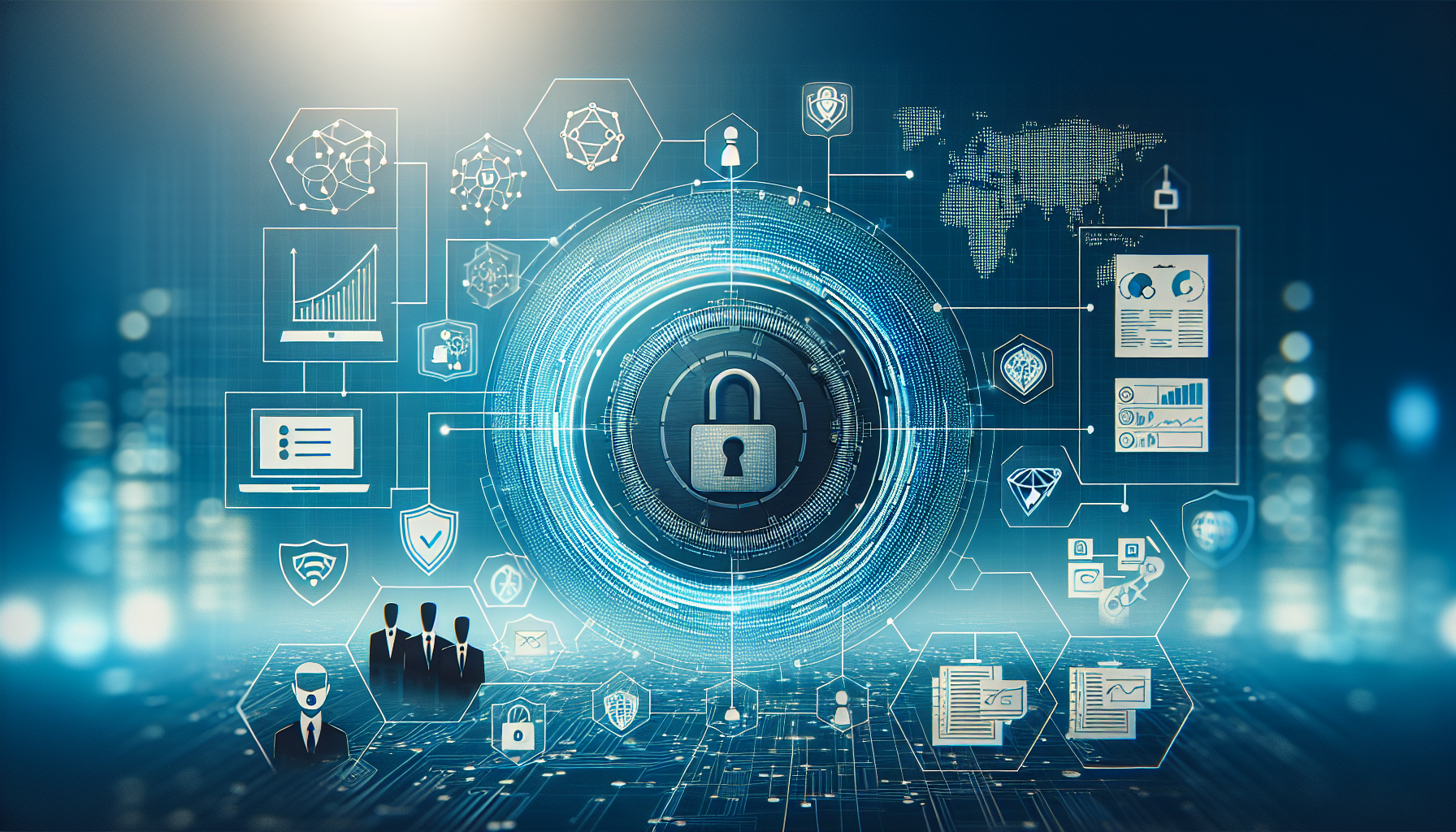 What is Business Continuity Planning Bcp in the Context of Cybersecurity for - illustrative diagram of a resilient network