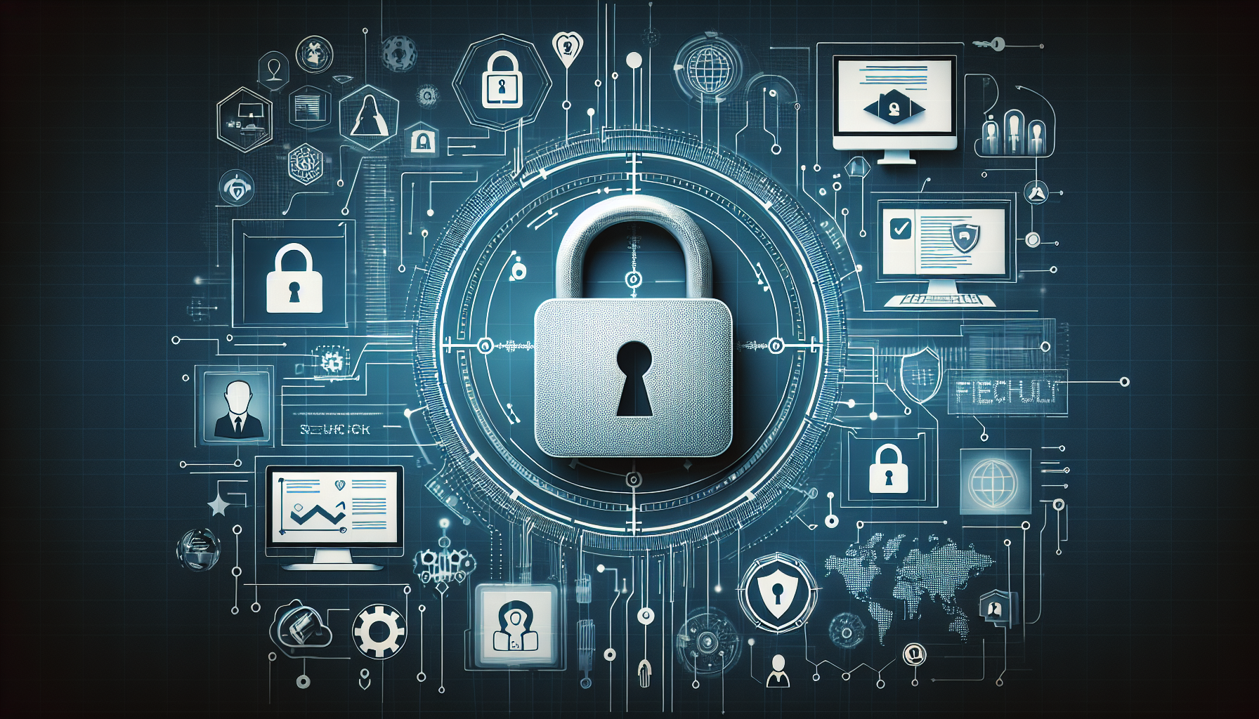 Crafting Cyber Resilience: A Guide to Effective Incident - Cybersecurity Concept Illustration