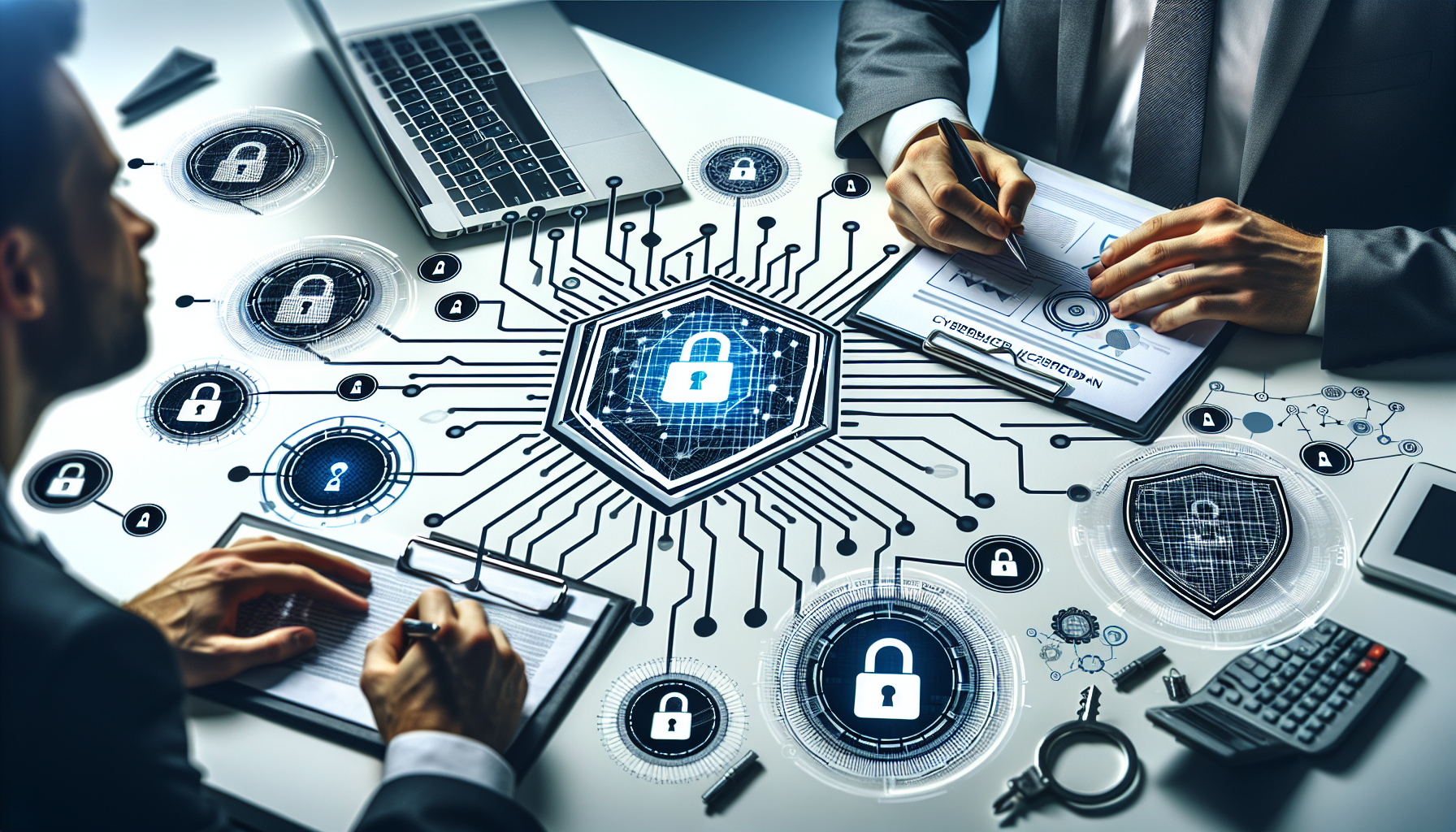 Crafting a Cybersecurity Incident Response Plan for - step-by-step guide illustration