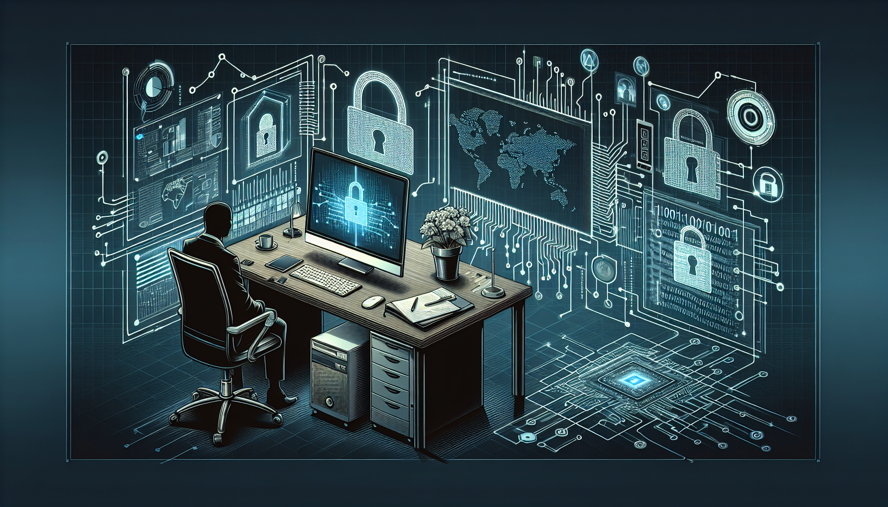 Crafting Effective Cyber Incident Response Plans - A step-by-step guide on a computer screen