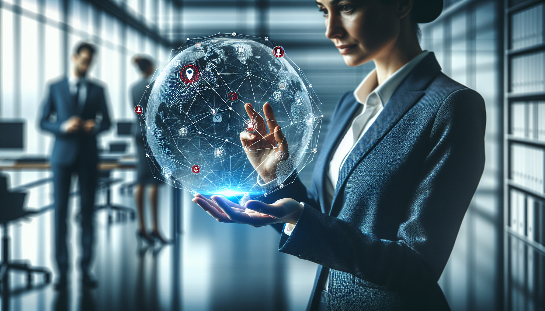 Risk Assessment for Cyber Threats in Business Continuity - Cybersecurity strategy chart on a digital tablet